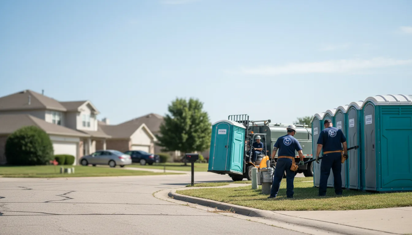 Porta Potty Rental in Norwich, OH near me